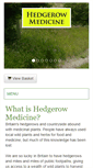 Mobile Screenshot of hedgerowmedicine.com